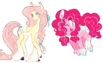 My little pony fan art [cartoony; colored sketch]